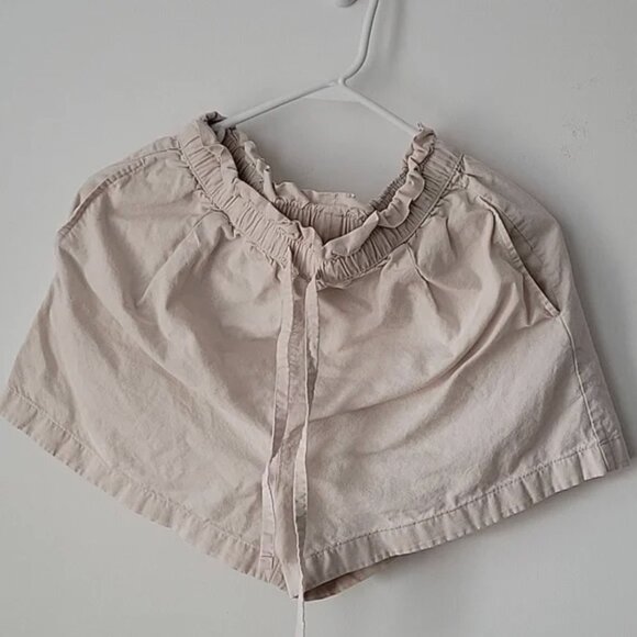 Uniqlo Cotton-Linen Relaxed Shorts Beige XS - Picture 2 of 8